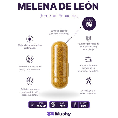 Cyber Tripack (melena de leon, ashwagandha y 70v7 Gotero)