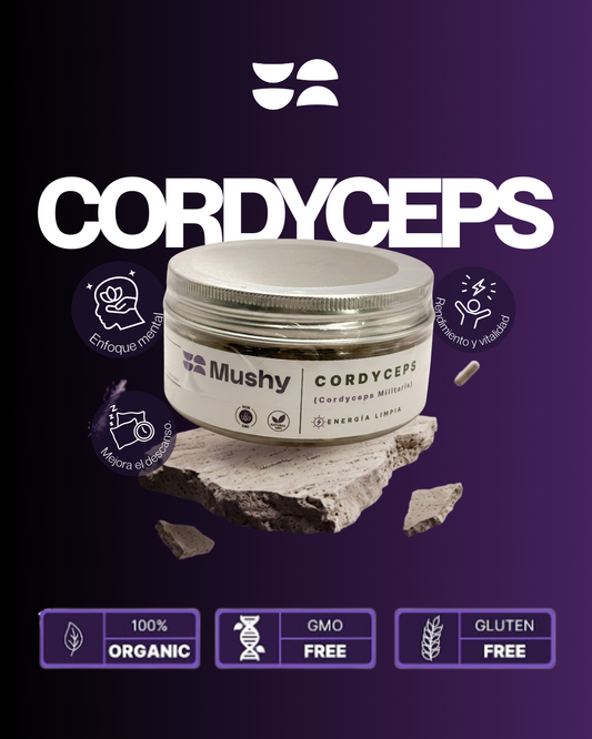 CORDYCEPS 100% PURO (Cordyceps militaris)